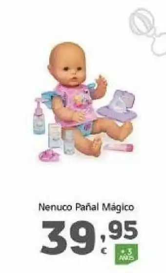 HiperDino Nenuco pañal mágico oferta