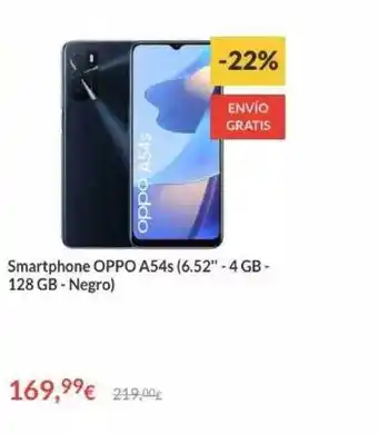 Worten Smartphone oppo a54s oferta