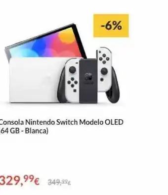 Worten Consola nintendo switch modelo oled oferta