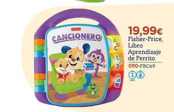 Super Juguete Fisher-price libro aprendizaje de perrito oferta