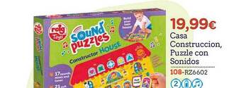 Casa construccion puzzle con sonidos