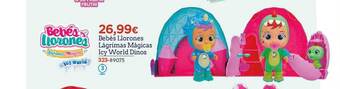 Bebés llorones lágrimas mágicas icy world dinos