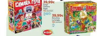 Super Juguete Juego cámara espía retumba la jungla bizak oferta