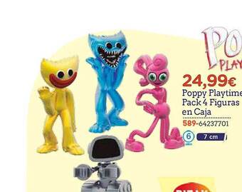 Super Juguete Poppy playtime pack 4 figuras en caja oferta
