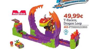 Super Juguete T-racers dragon loop oferta