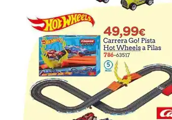 Super Juguete Carrera go! pista hot wheels a pilas oferta