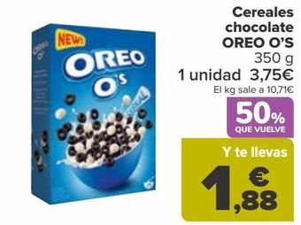 Carrefour Cereales chocolate oreo o's oferta