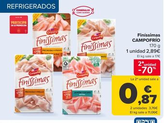 Carrefour Finíssimas campofrío oferta