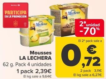 Carrefour Mousse la lechera oferta