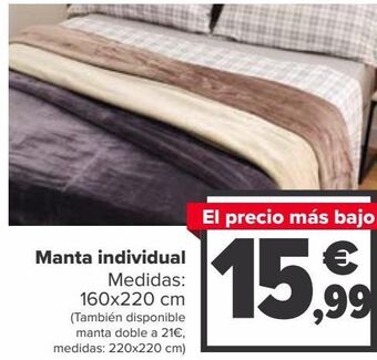 Carrefour Manta individual oferta
