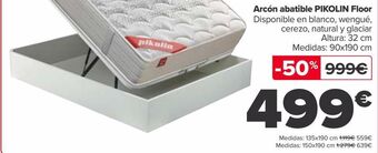Carrefour Arcón abatible pikolin floor oferta