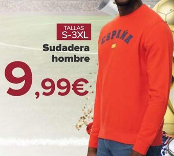 Carrefour Sudadera hombre oferta