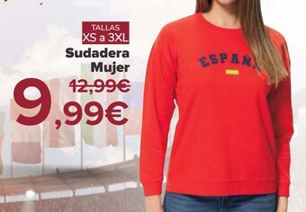 Carrefour Sudadera mujer oferta