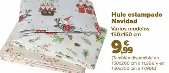 Carrefour Hule estampado navidad oferta