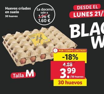 Lidl Huevos oferta