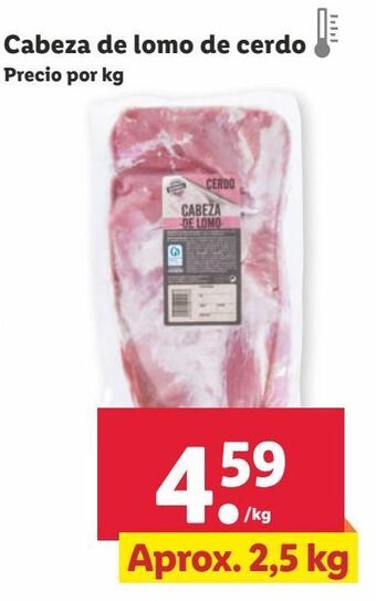 Lidl Lomo de cerdo oferta
