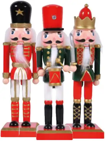 Alcampo Cascanueces de pie en madera pintada oferta