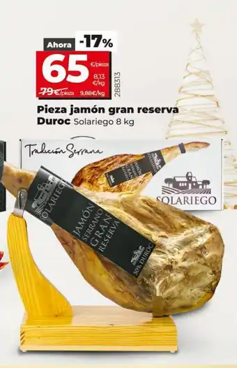 Maxi Dia Pieza jamon gran reserva duroc oferta