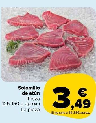 Carrefour Market Solomillo de atún oferta