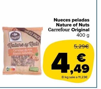 Carrefour Market Nueces peladas nature of nuts carrefour original oferta