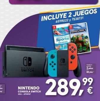 Worten Juegos nintendo switch oferta