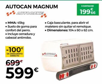 Feu Vert Remolque oferta