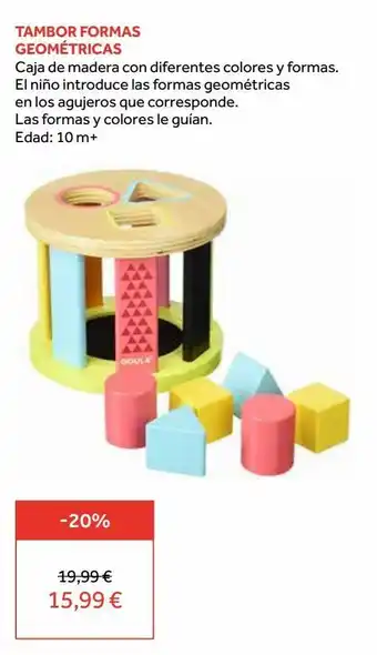 Prénatal Tambor de juguete oferta