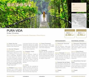 Viajes El Corte Inglés Pura vida 12 días / 10 noches san jose, tortuguero, arenal, monteverde y guanacaste o manuel antonio dia 1 españa/san josé oferta