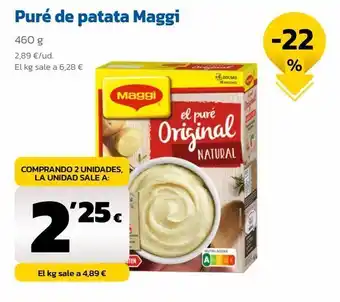AhorraMas Puré de patatas maggi oferta