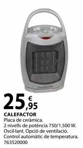 Fes Més Calefactor oferta