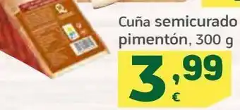 HiperDino Cuna semicurado pimenton oferta
