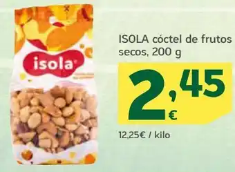 HiperDino Cóctel de frutos secos, 200 g isola oferta