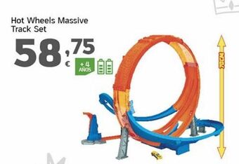 HiperDino Pista coches juguete hot wheels oferta