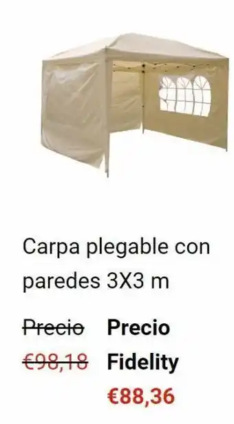 King Hogar Carpa plegable oferta