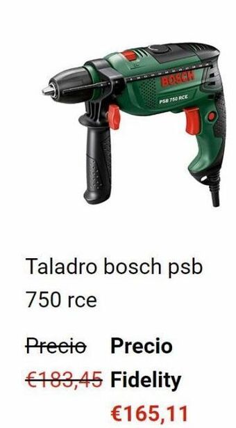 Taladro bosch