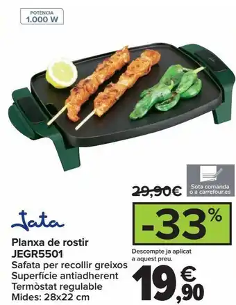 Carrefour Jata plancha de asar jegr5501 oferta