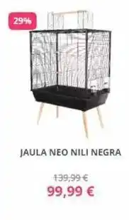 29% jaula neo nili negra 139,99 € 99,99 €