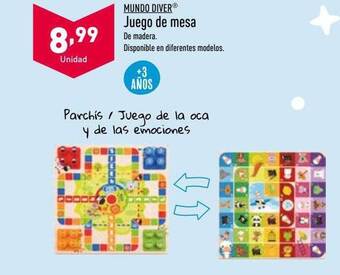 ALDI Mundo diver juego de mesa oferta