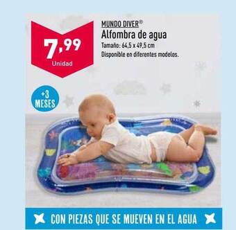 ALDI Mundo diver alfombra de agua oferta