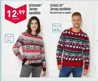 ALDI Up2fashion jersey navideño straight up jersey navideño oferta