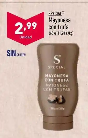 Special mayonesa con trufa