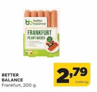Alimerka Better balance frankfurt oferta