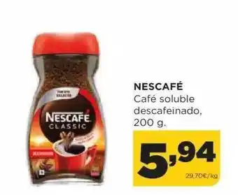 Alimerka Nescafé café soluble descafeinado oferta