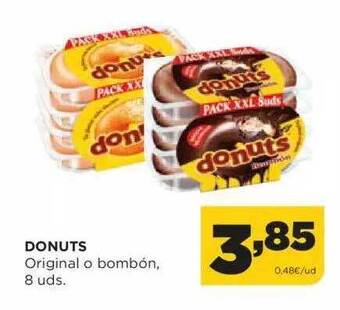 Alimerka Donuts original o bombón oferta