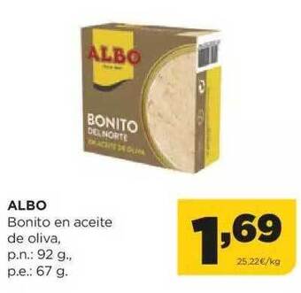 Alimerka Albo bonito en aceite de oliva oferta
