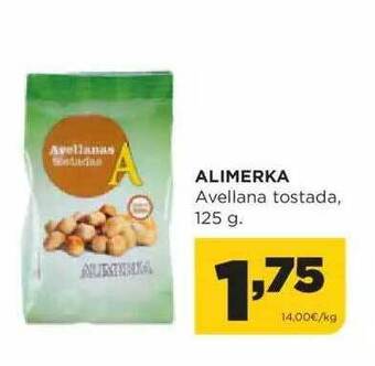 Alimerka Alimerka avellana tostada oferta