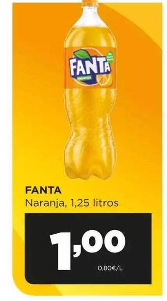 Alimerka Fanta naranja oferta