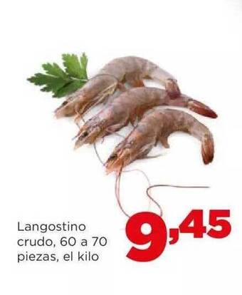 Alimerka Langostino crudo, 60 a 70 piezas oferta