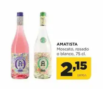 Alimerka Amatista moscato, rosado o blanco oferta