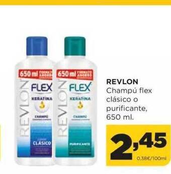 Alimerka Revlon champú flex clásico o purificante oferta